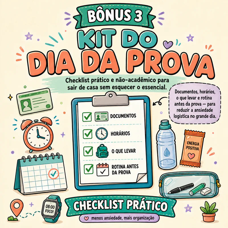 Bônus 3 — Simulado Cronometrado